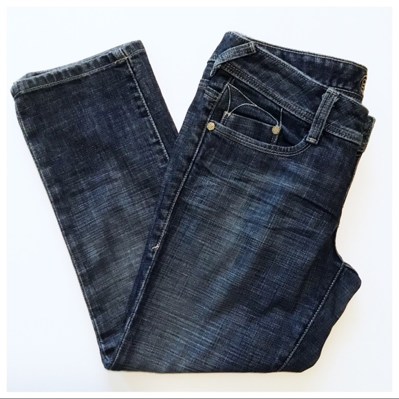 Like New ~ Bebe Cropped Jeans ๐- Size 27 - Picture 2 of 4